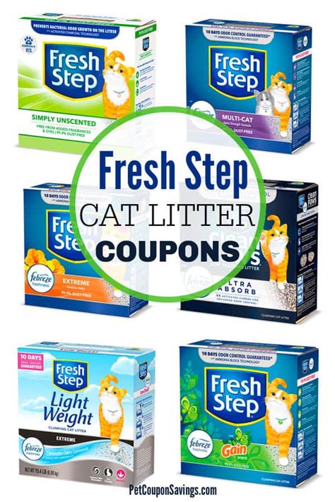 Fresh Step Cat Litter Coupons 2023 Pet Coupon Savings