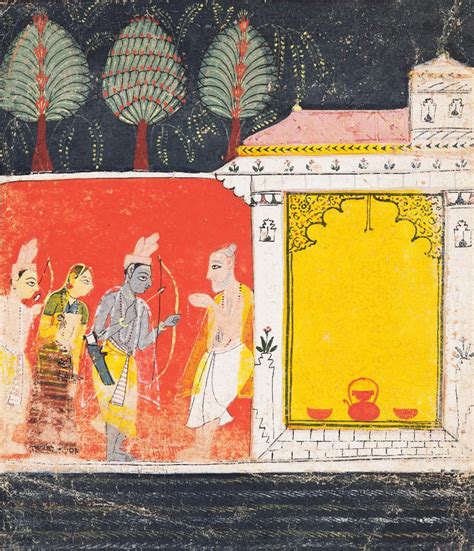 Shop Rama Sita And Lakshmana Visit The Hermitage Of The Sage