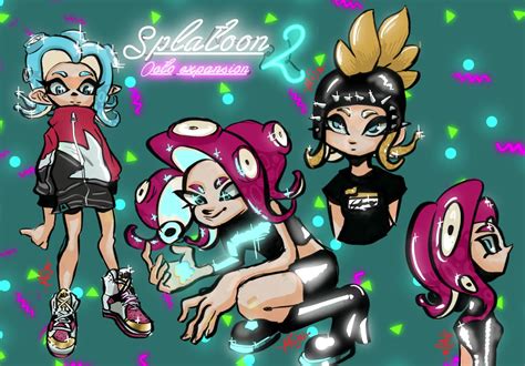 Artstation Splatoon 2 Octo Expansion Animation