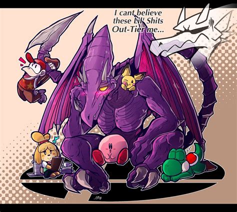 Super Smash Bros Characters Godzilla 2014 Kirby Art Cartoon Man Metroid Super Nintendo