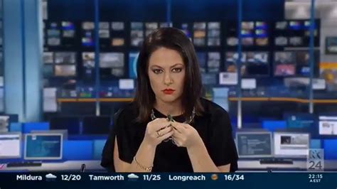 Newsreader Is Caught Daydreaming And Doesn T Realise She S On Camera