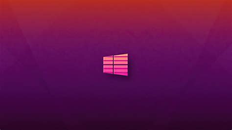 Windows 10 Logo Retrowave Wallpaper Xfxwallpapers
