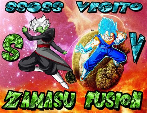 Dragon Ball Z Mix Matches: SSGSS Vegito VS Zamasu Fusion