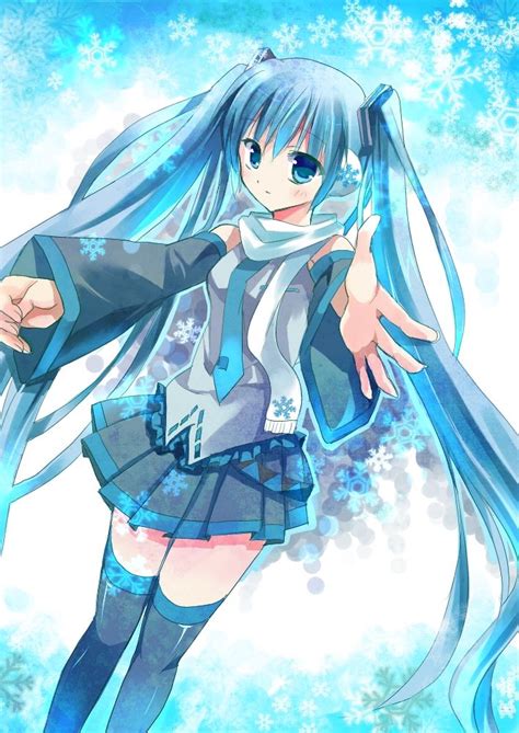 Snow Miku Snow Miku Pinterest Hatsune Miku Vocaloid