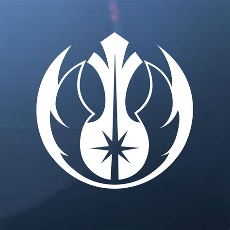 Jedi Rebel Symbol Star Wars Decal 18 Colors Multiple Etsy