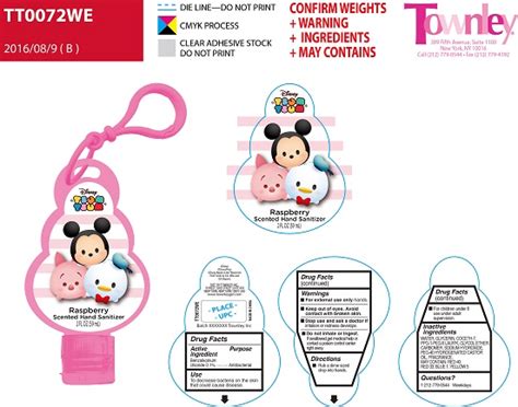 Hamm qualifies and will give character bonus. Disney Tsum Tsum Raspberry Scented Hand Sanitizer (Townley ...