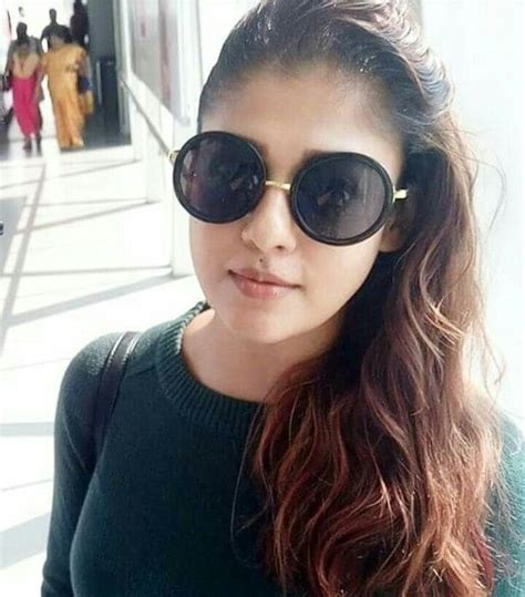 Pin By Gowri On Nayanthara Round Sunglass Women Celebrity Gallery Most Beautiful Indian Actress