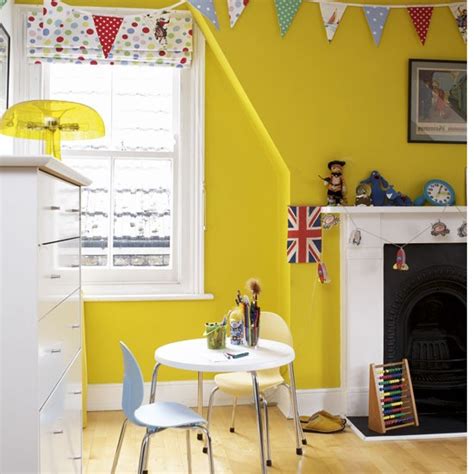 Bunk room for a beach house. Yellow playroom | Colourful children's bedroom ideas - 10 ...