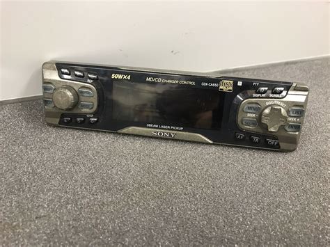 Sony Cdx Ca650 Xplod Car Radio Stereo Face Front Panel Complete