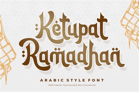 Ketupat Ramadhan Font