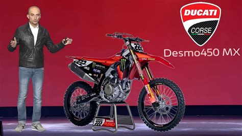 2024 New Ducati Desmo450 Mx Motocross Unveiled Youtube