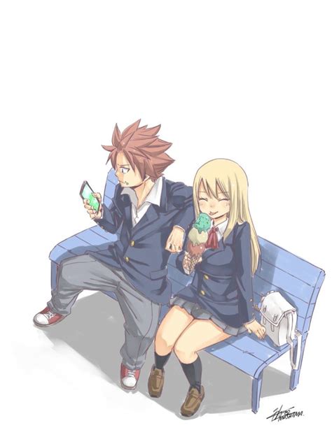This is the whole main and supporting characters of fairy tail and they are the original don't worry :3 it's draw by hiro mashima :3 hehe the illustrator himself. Natsu Dragneel x Lucy Heartfilia - NaLu (twitter @hiro ...