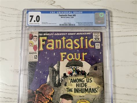 Fantastic Four 45 First Appearance Of Inhumans Medusa Revealed As