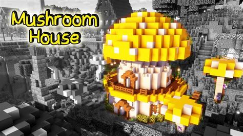 Minecraft Como Construir Um Casa De Cogumelo Tutorial Youtube