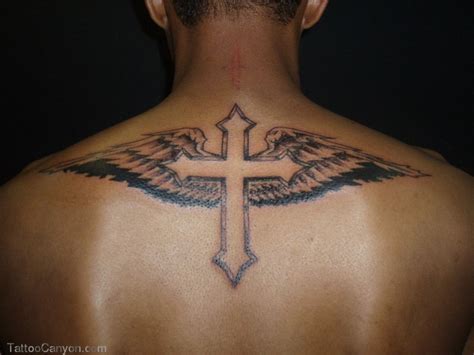 Religious Neck Tattoos For Men Wings Best Tattoo Ideas