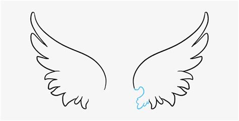 Easy Angel Wings Drawing At Explore Collection Of