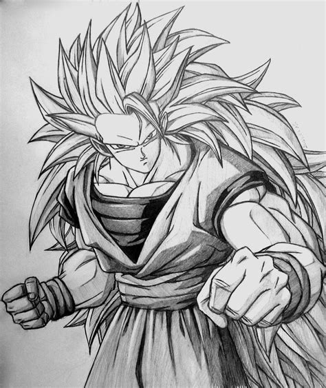 Draw Goku Final Kamehameha Goku Dibujo A Lapiz Goku A Lapiz Mejores