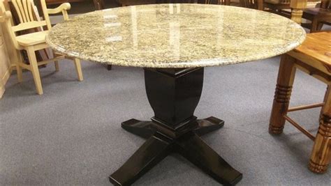 Round Granite Table Tops Granite Table Granite Kitchen Table