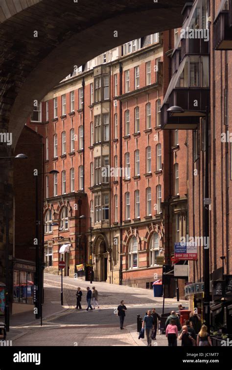 Dean Street Newcastle Upon Tyne Stock Photo Alamy