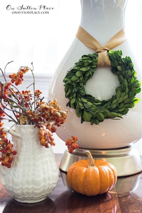 Fall Vignette Ideas Simple Festive And Fun On Sutton Place