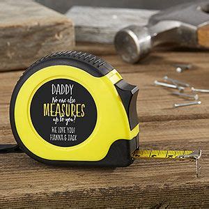 The search for a perfect father's day gift for dad is a never ending battle. No One Measures Up Personalized Tape Measure | Handyman ...