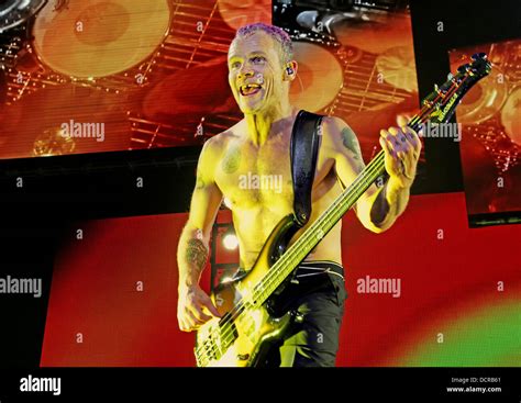 Michael Balzary Aka Flea Of The Red Hot Chilli Peppers Performing At