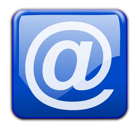 email button openclipart