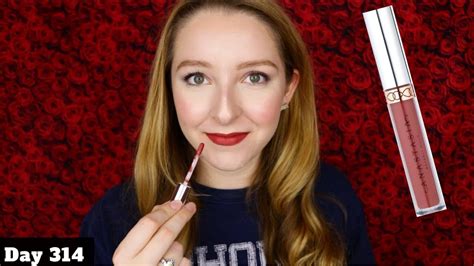 Anastasia Beverly Hills Liquid Lipstick Review Dazed Day Of Trying New Makeup Youtube