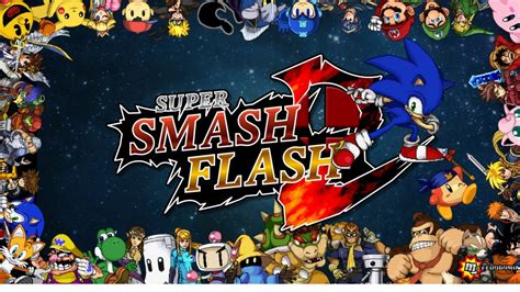 Super Smash Flash 2 Avec Sonic Youtube