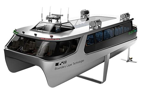 Boundary Layer Electra Worlds First Electric Hydrofoil Ferry