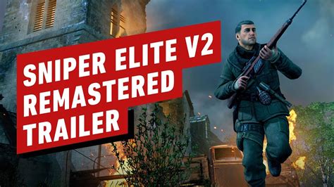 Sniper Elite V2 Remastered Trailer Youtube