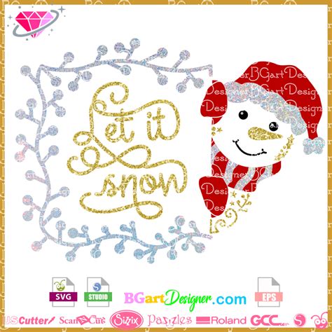 Free Free Let It Snow Svg Snowman 447 SVG PNG EPS DXF File