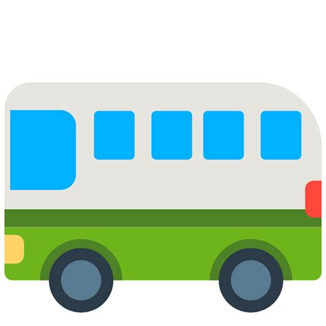 Bus Emoji Clipart Free Download Transparent Png Creazilla
