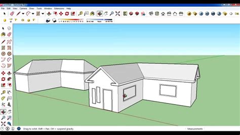 How To Make A Roof In Sketchup 15 Youtube