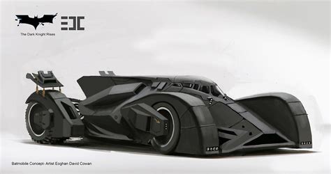 The Dark Knight Rises Fan Art Eoghan David Cowan Batman Car Batman