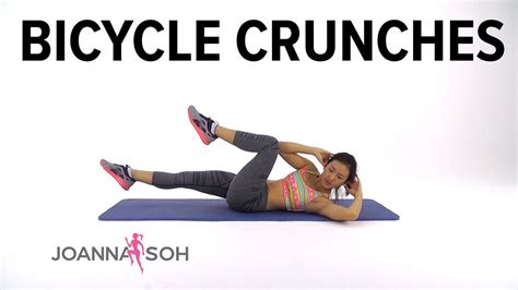 How To Do Bicycle Crunches Joanna Soh Youtube
