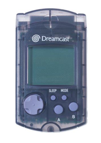 Sega Dreamcast Visual Memory Unit Vmu Black Sega Dreamcast Jandl