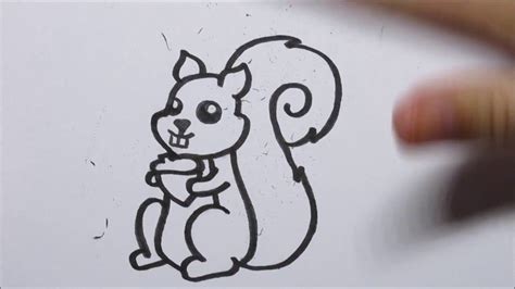 Hoe werkt een schattige eenhoorn tekenen? Zo teken je een cartoon eekhoorn! (In stappen) - YouTube ...