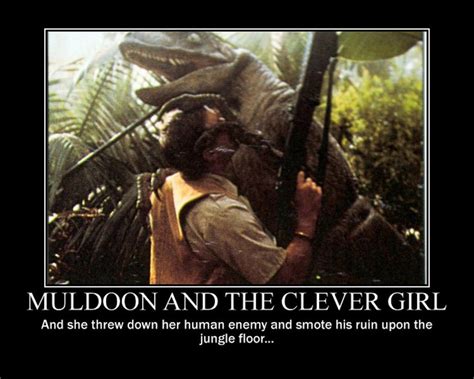 Muldoon And The Clever Girl By Timbox129 On Deviantart