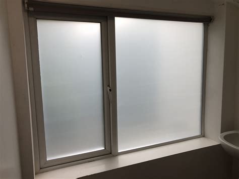 Frosted Window Film For Bathroom Conversion Devon Window Tinting