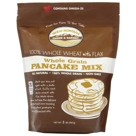 Wheat Montana Whole Wheat Pancake Mix 2 Lb