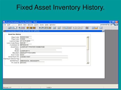 Ppt Fixed Asset Inventory Powerpoint Presentation Free Download Id