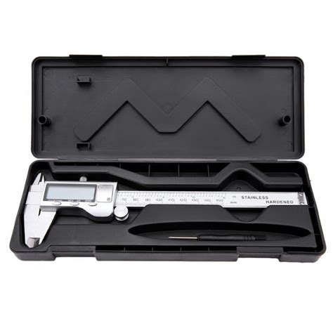 0 150mm 6 Inch Lcd Electronic Calipers Stainless Steel Digital Vernier
