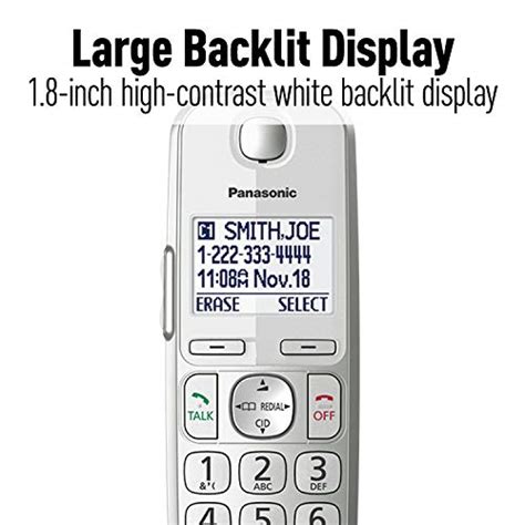 Panasonic Link2cell Bluetooth Cordless Dect 60 Expandable Phone System