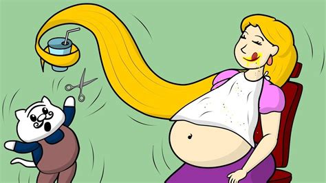 Disney Princess Rapunzel As Chubby 2 Funny Animation Youtube