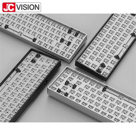 Customized Style Aluminum 68 Keys Mechanical Keyboard Case Kit Rgb Led