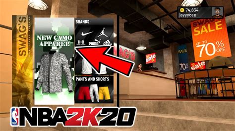 New Nba 2k20 Camo Clothes Is Out 2k20 New Swags Military Clothes