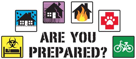 Emergency Preparedness Week 2019 Clip Art Library