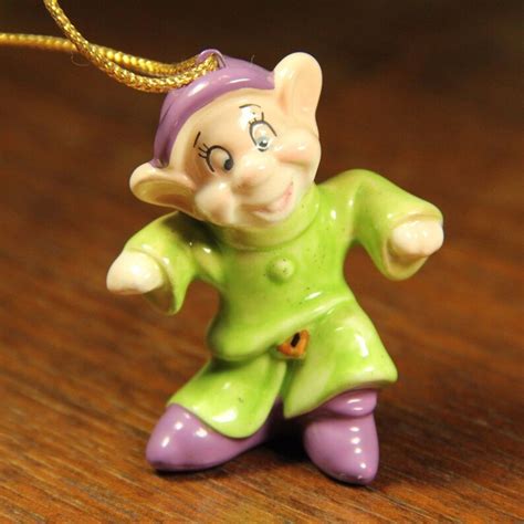 Vintage Dopey Dwarf Figurine Disney Japan Schmid Christmas Etsy