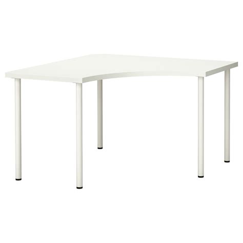 LINNMON / ADILS Corner table - white 47 1/4x47 1/4 ...